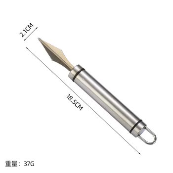 Yusenyi 304 stainless steel fruit ball cutter, watermelon artifact, ball scoop, platter, carved set, divider mold, carved fruit cutter (304 food grade)