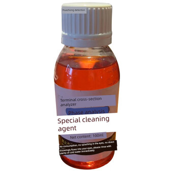 Copper terminal metallographic corrosion liquid huazhong detection section wire harness terminal section special cleaning liquid analysis liquid copper terminal corrosion liquid 100ml