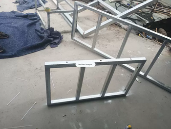 Yusenyi customizes various iron frames, suspended frames, thickened galvanized square tubes, strong and durable, welded and punched, super load-bearing. for customization, please contact customer service.