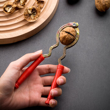 Household walnut clipping artifact, melon seeds peeling, macadamia nut sheller, pine nut board purchasing agent, classic old-fashioned walnut clipper 1, easy to open the shell, eat as you want