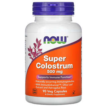 Now super colostrum helps the body's immune function and healthy natural immune globulin 90 capsules * 1 bottle