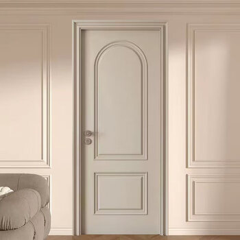 Solid wood door bedroom door french style full solid wood composite painted door room door interior door set door cream style room door solid wood composite painted door a