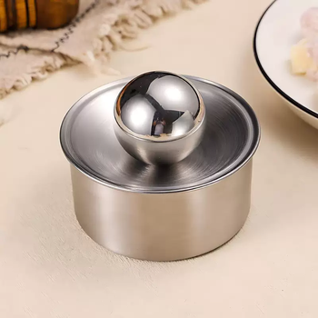 Yusenyi 304 stainless steel dumpling wrapper household dumpling wrapper rolling ball round tool dumpling wrapper mold stainless steel wrapper (2 sets) free round ball non-stick skin