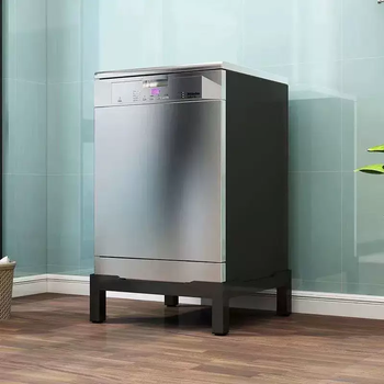 Yusenyi universal washing machine base bracket refrigerator dishwasher plus elevated bracket universal iron storage rack increased shelves black length 40x width 40x h 15cm