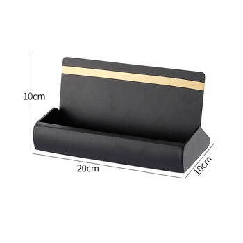 Shantou lincun stainless steel ashtray, dice cup, ice bucket, microphone stand, fruit fork, paper towel, fruit plate, ktv table set, black gold, mobile phone holder