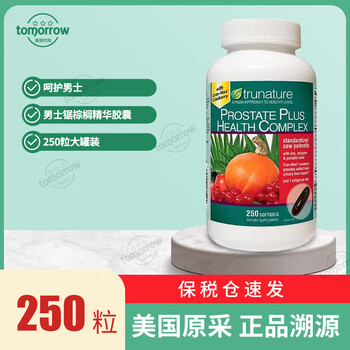 Trunatureprostate men's saw palmetto extract - prostate health nutrients 250 capsules trunature saw palmetto extract 250 capsules