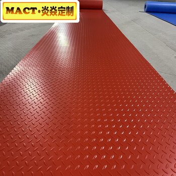 Beef tendon anti-slip mat pvc floor mat door mat walkway kitchen waterproof carpet factory thickened insulating rubber sheet floor glue red herringbone (1.5mm thick) beef tendon general thick 60*90cm household small door mat