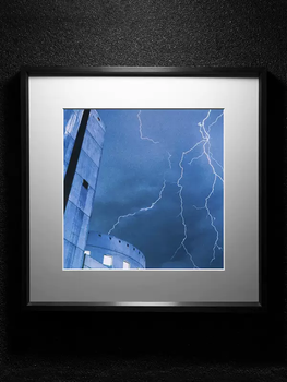 Yusen yi kawauchi renko photography works hanging paintings sofa background wall dining room bedroom niche art living room decoration 36 30cmx30cm size photo frame matte black aluminum alloy frame with pure white cardboard