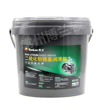 Kunlun molybdenum disulfide lithium base grease no. 3 no. 2 #1 no. 00 lithium base grease black high temperature resistant grease 5kg 15kg kunlun molybdenum disulfide no. 3 5kg