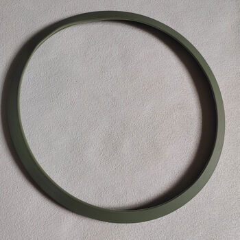 Yusenyi titanium vacuum pot lid handle titanium alloy pot micro-pressure pot steamer pressure relief valve cap seal ring tempered glass lid 32 cm dark green seal ring