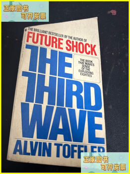 Second-hand 90% new the third wave alvin toffler version. see pictures for details.