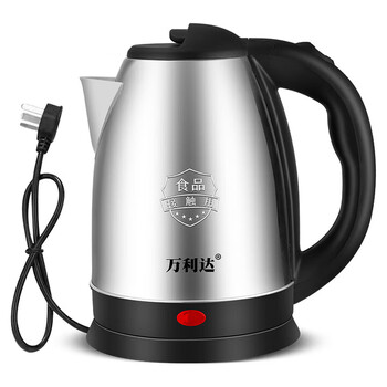 Electric kettle electric kettle stainless steel integrated heat preservation automatic power off kettle home students wanlida - rubber inner cover instant hot water boiling 2000ml