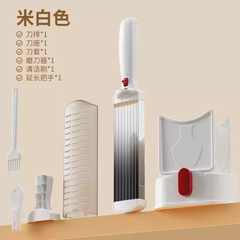 Yusenyi meat slicer home multifunctional fresh meat slicer lazy artifact high-end stainless steel kitchen manual vegetable slicer white meat slicer-whetstone-brush