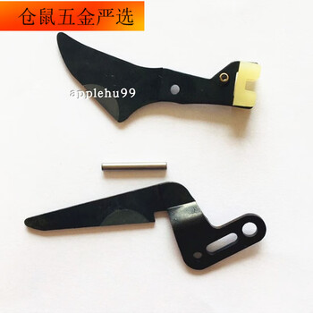 Seasoon small plug-in electric scissors for fabrics, small and lightweight, leather fabric electric scissors, sponge electric scissors, 1 pair of blades