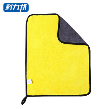 Kelibang car towel, thickened double-sided coral velvet rag, absorbs water, traces and does not shed lint, magic rag, special for glass wiping, thickened large car wiping towel 30*30m, 5 pack kb2011