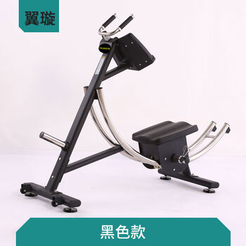 Yi ning commercial multifunctional curved abdominal rolling machine waist beauty machine home studio personal training abdominal training machine abdominal strengthening machine fitness equipment black model