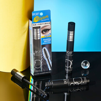 Bob newcomer benefit 0.01 mascara waterproof, long and non-smudged, slim, thick and curly, natural and long-lasting styling eyelashes 8g - chinese version - slim and curly, 2 pieces in hand