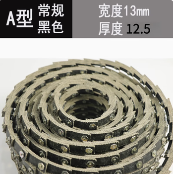 Chuxiao universal belt, flexible triangle belt, splicing belt, o-type hundred-knot belt, a-type fish scale belt, b-type screw, c-type de-type leather, a-type (black regular) price per meter