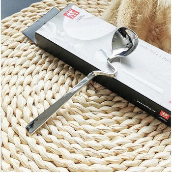 Zwilling german dinner western tableware honey spoon stainless steel spoon curved handle hanging cup spoon 07150-175 zwilling dinner western tableware honey spoon stainless steel spoon curved handle hanging cup spoon