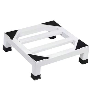 Cat base custom-made universal foot pads plus elevated shelves bold and thickened refrigerator bracket storage rack base heightening platform white extra thick load-bearing 1300 catties length 60x width 50x height 40 cm