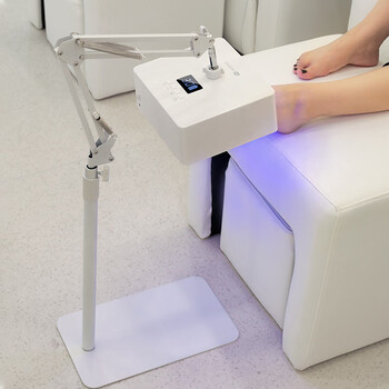 Amdmg high-power quick-drying non-drying phototherapy machine nail polish uv foot lamp m5_pro foot phototherapy lamp - battery type + removable bracket 0 pieces