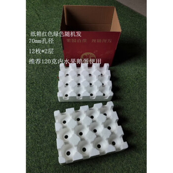 12 holes 9 holes orange orange pear apple peach foam holder fruit foam express fruit box multi-grid foam 12*2 layers 70mm aperture + carton 1 set within 120 grams
