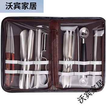 Sailoto food carving chef carving set fruit platter carving fruit and vegetable carving tool set yj0013 double main 60 to 110mm