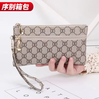 Ye yu niche new fashion clutch bag women's wallet long coin purse multi-functional mobile phone bag large capacity clutch bag dd coffee for hundreds of dollars