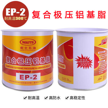 Watts guardian petroleum ep2 composite extreme pressure aluminum base grease ep-2 grease 300 degree high temperature butter butter 1kg guards ep2 composite extreme pressure aluminum base grease - 1 box (12 barrels)