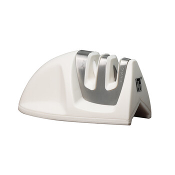 Tuopai official flagship store new knife sharpener household household kitchen knife quick sharpener special tool for sharpening white portable two-hole knife sharpener