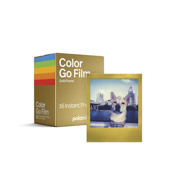 Polaroid go instant imaging photo paper, 48 color photos, special instant film, gold, 16 photos