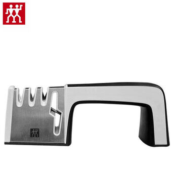 Zwilling (zwilling) german knife sharpener household kitchen knife stainless steel kitchen special scissors quick knife sharpener brand new white sharpener can sharpen scissors