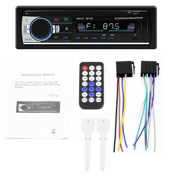 12v car mp3 bluetooth player wuling zhiguangguang universal plug-in card u disk radio generation cd audio dvd 12v voltage 520b/standard wiring installation official standard