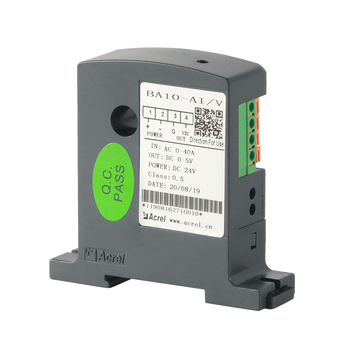 Ankerui ba20-ai/i ac current transmitter 600a output dc4-20ma/0-5v current transformer ba05-ai_i(v)10a