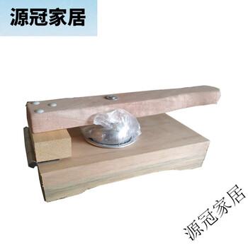 Xushansi qingming fruit mold for making green dough balls, quick-pressing rice cake skinner, rice cake wrapper, dumpling bun pressing, solid wood diameter 8cm, depth 4cm