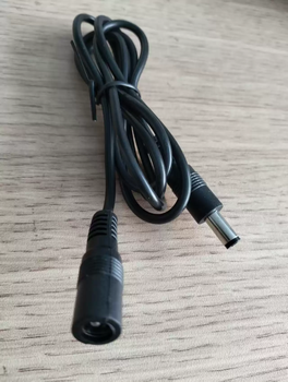 12v monitoring dc5521 extension cord dc power cord qiao an yingshi special dc extension cord 12v round head power cord 2 meters black line 10m