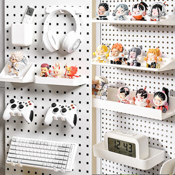 Erzhi desk hole plate storage rack accessories universal 6mm round hole square hole plate storage box hole spacing 25mm hanging plate 26mm 8077 wide mouth storage box x 16x1mm 1 piece