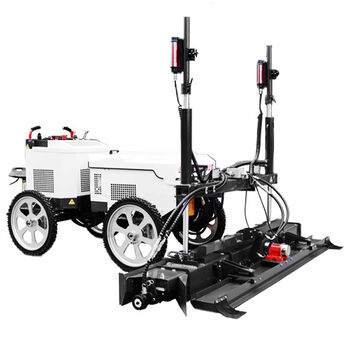Small laser grader, automatic walking vibrating leveler, paver, ride-on indoor floor vibration leveling machine, customized laser leveling machine (consult customer service)