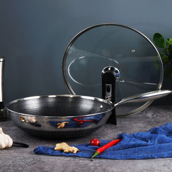 The central storekeeper aileshi stainless steel non-stick pot set, a full set of household woks and frying pans, a complete set of cooking utensils for the kitchen. aileshi stainless steel non-stick pot set, a full set of household woks and frying pans, a complete set of kitchen utensils.
