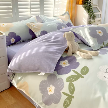 Yusenyi quilt cover single piece 100 cotton dormitory single pure cotton 150x200x230 double quilt cover 180x huamanyuan 220x240cm (quilt cover single piece)