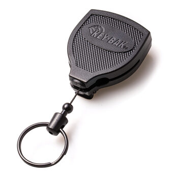 Key-bak super48 plus hd keychain retractable black