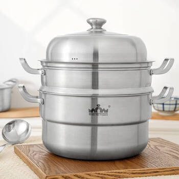 German true taste master thickened five-layer steel one-piece multifunctional steamer