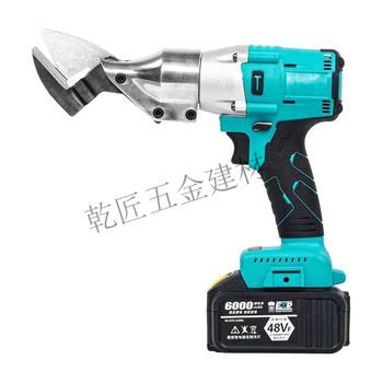 He jiagong adapted battery iron shears lithium electric electric shears metal iron color steel tile stainless steel rechargeable shears factory high-quality iron shears bare metal