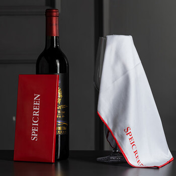 Velos high-end red wine glass cleaning cloth, wine glass wiping cloth, crystal cup, glassware, delicate cup wiping cloth, crystal cup wiping cloth