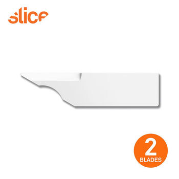 Slice 10484 ceramic blade industrial blade trimming blade concave blade 2-piece set sli blade 2-piece set