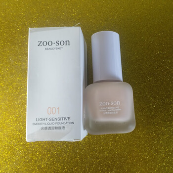 Zooson light translucent liquid foundation 30ml repair concealer long-lasting brightening skin color bb cream whitening non-natural color