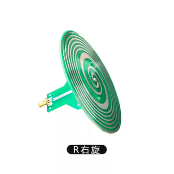Circularly polarized antenna ultra-wideband helical rf directional antenna left-right high gain module r right-hand