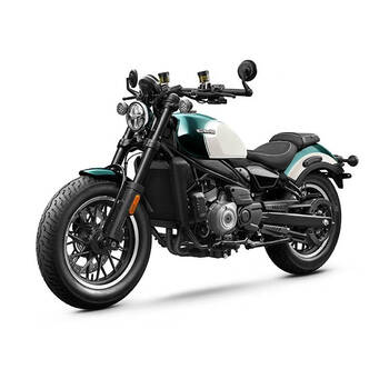 Cfmoto chunfeng 450cl c amt version retro cruiser motorcycle store pickup british green