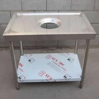 Other canteen leftovers trash can collection cabinet kitchen waste storage box hotel plate and bowl sorting swill cabinet s35-simple workbench