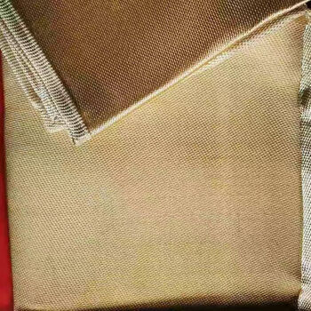 Mo peng fire fighting blanket welding blanket commercial home internationally certified glass fiber insulation flame retardant high temperature resistant household welding special gold 1m*1m bag